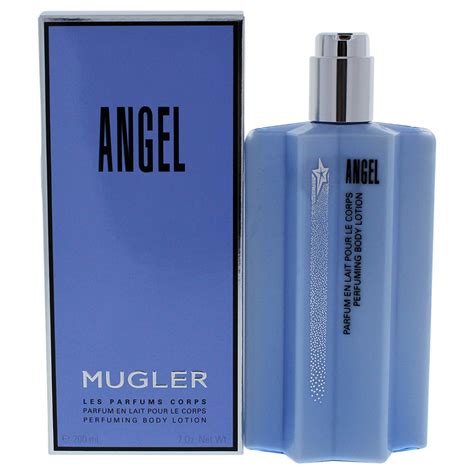 angel body lotion by thierry mugler.